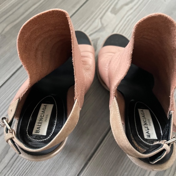 Balenciaga hells slingback sandals leather 38 - Picture 3 of 12